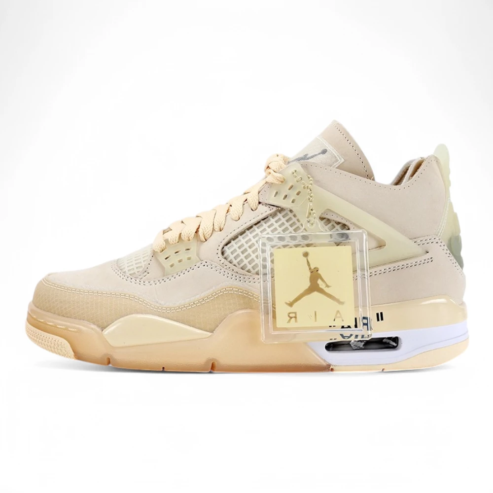 Off-White x Jordan 4 SP 'Sail'